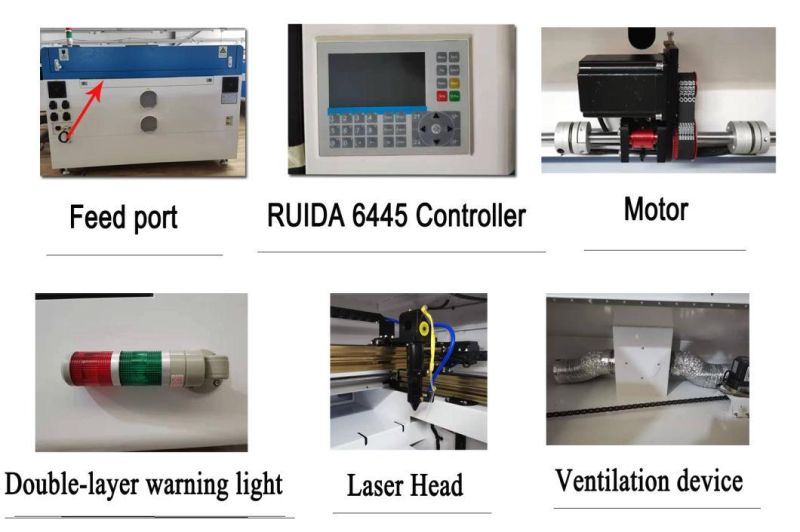 Factory Sales 80W 900X600mm CNC Laser Cutter Machine for Wood Acrylic