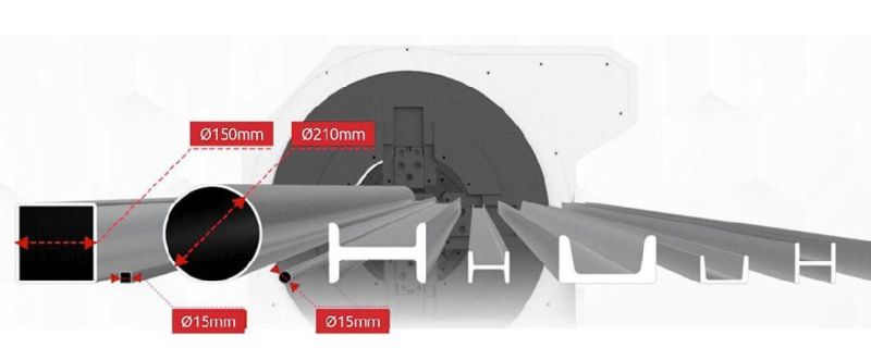 (1000W-6000W) High Power Fiber Laser Machine with Raycus/Ipg Perfect Service