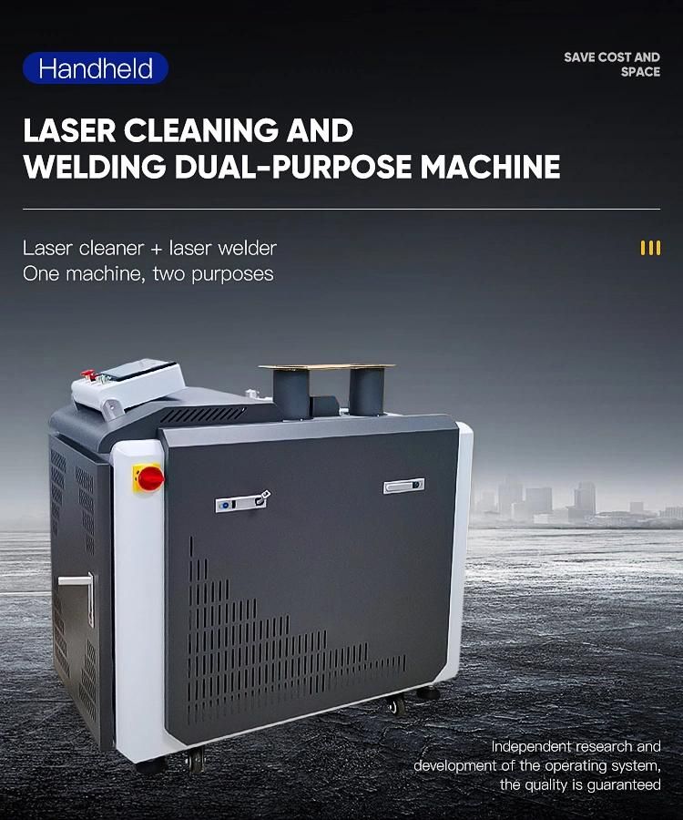 Factory Supply 1000 Laser Cleaning Machine Fiber Laser Welder for Metal Rust Removal Metal Welding