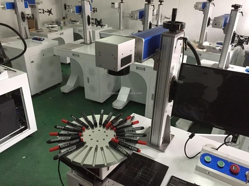 Hot Sale Remax Pen PVC Pipe Metal Fiber Laser Marking Machine