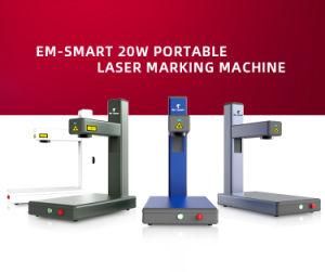 China Made Portable Desktop Machine Fiber Laser Marking Equipment