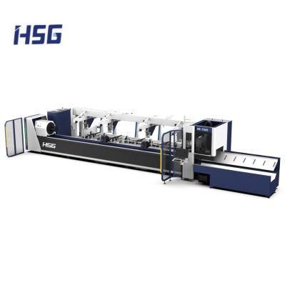 China Factory Hsg Laser Ultra High Speed Tube Laser Cutting Machine with Ipg Raycus Power Source 1500W-4000W
