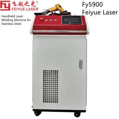 Fy5900 Feiyue Handheld Laser Welding Machine for Stainless Steel 1kw Handheld Laser Welding Machine