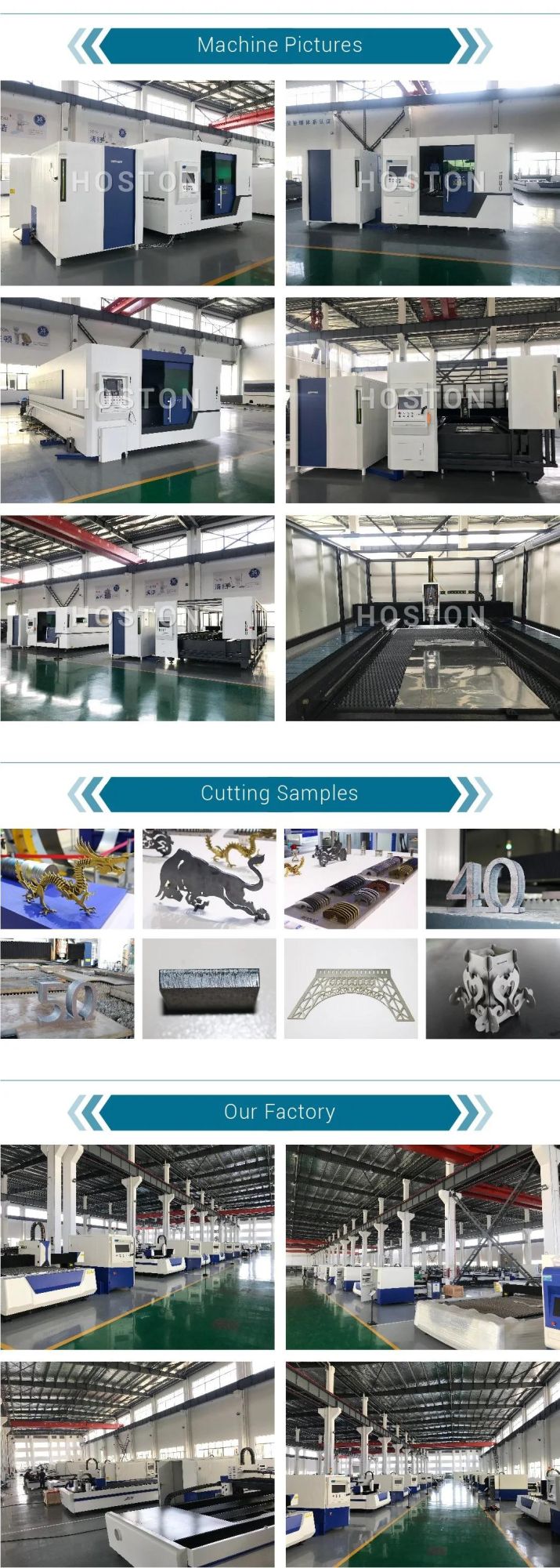 5000W Fiber Laser Cutting Machine for Metal (3015/6015)