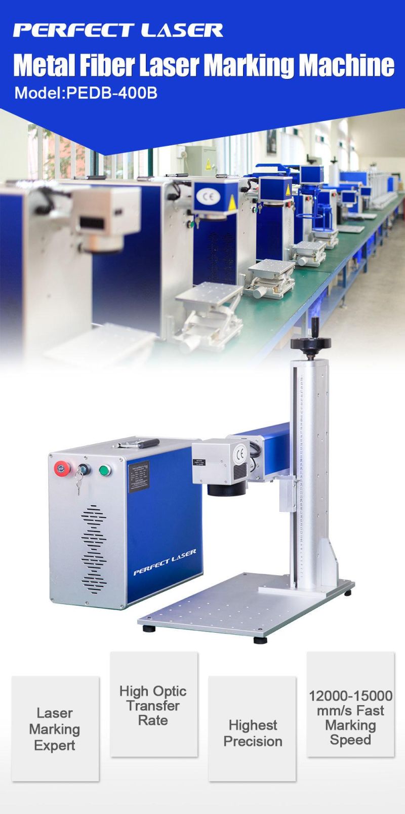 Wire Marking for Metal Fiber Laser Marking Engraving Machine