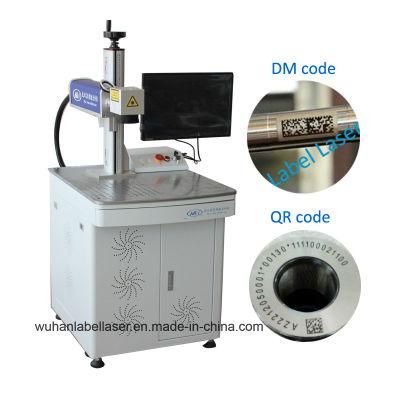 Readable Data Matrix Laser Engraving Machine 20W/30W with Conveyor Belt