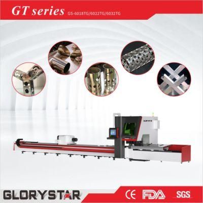 Tube Laser Cutting Machine 4 Axis Cutting Head