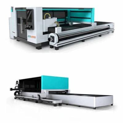 1kw 2kw 3kw 4kw 6kw 8kw 12kw Mild Stainless Steel Aluminum Copper CNC Sheet Metal and Tube Pipe Automatic Fiber Laser Laser Cutting Machine