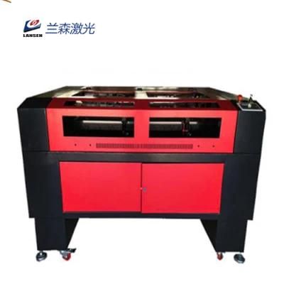 Double Heads CO2 80W 1490 Laser Cutter Machine for Paper Nonwoven Leather Fabric