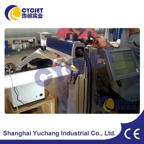 Cycjet Cable Fly Laser Making Machine/Fly Laser Coding Printer
