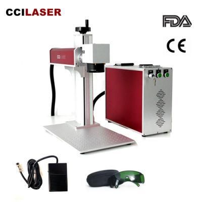Portable Laser Marking Machine for Numbering Pigeon Ring PVC