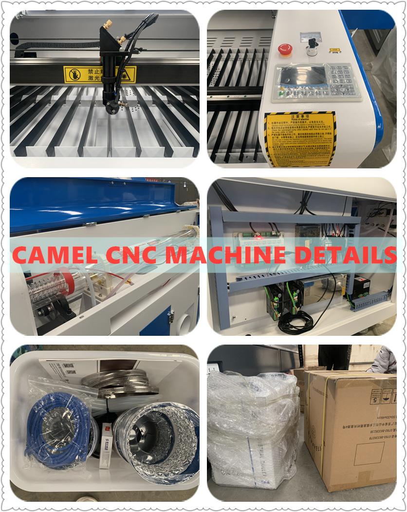 Camel CNC CO2 Laser Engraving &Cutting Machine 80/100/130/150W/180W 1390