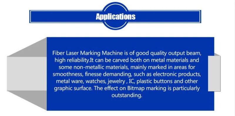 3D Laser Printing Marking Machine Fiber for Metal Jewelry Copper and Aluminium