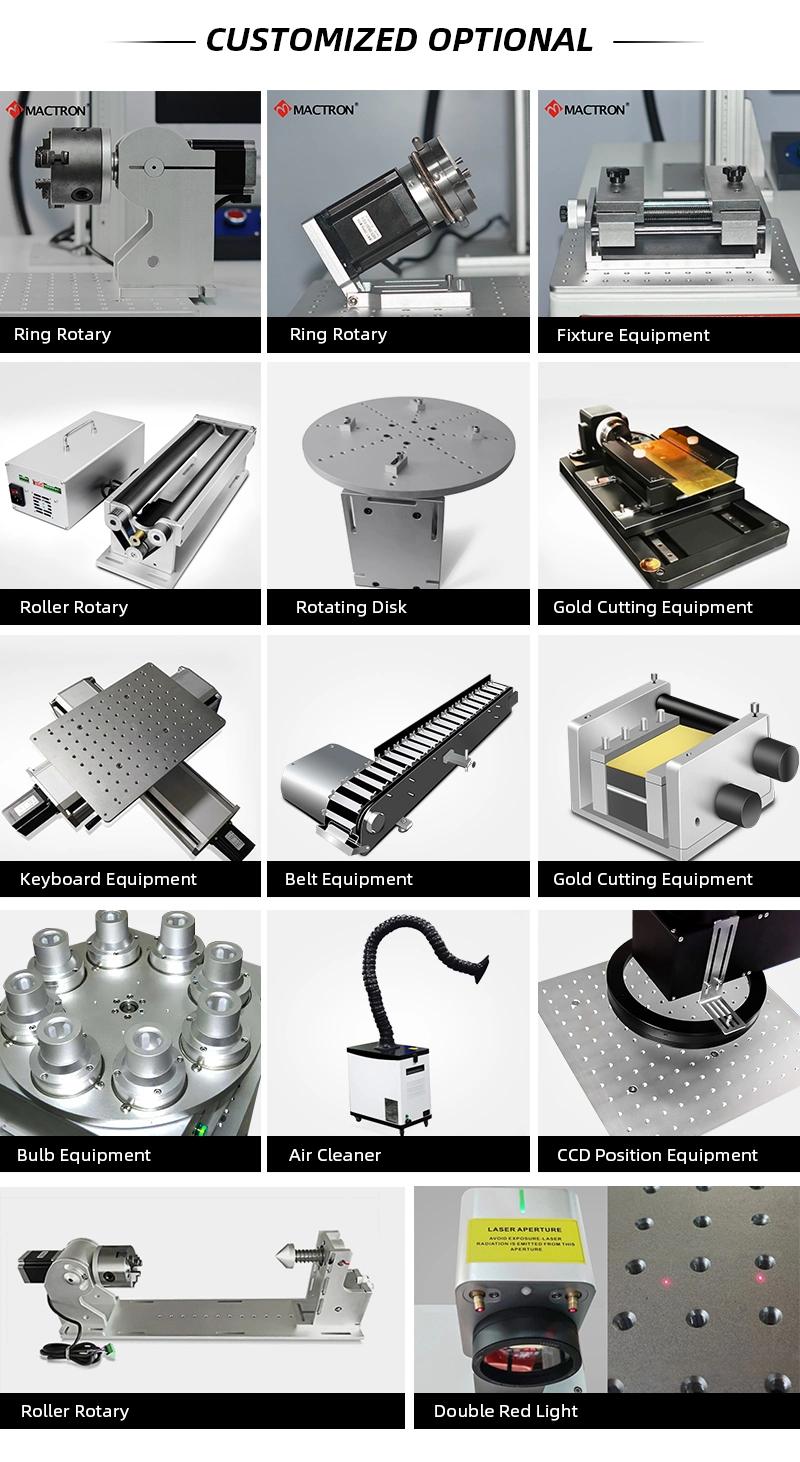 20W 30W 50W 100W CNC Laser Engraving Machine for Marking Bird on Metal Surface