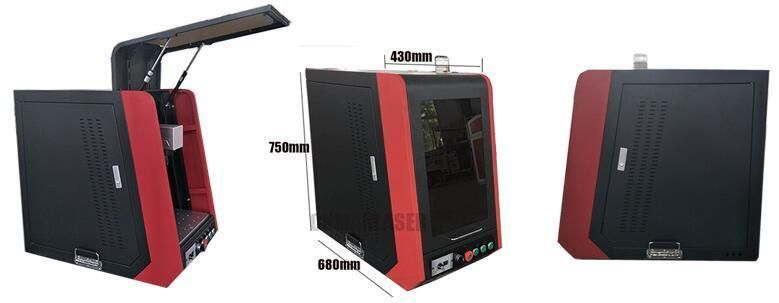 Protect Cover Mini Laser Marking Machine with FDA Ce Certificate