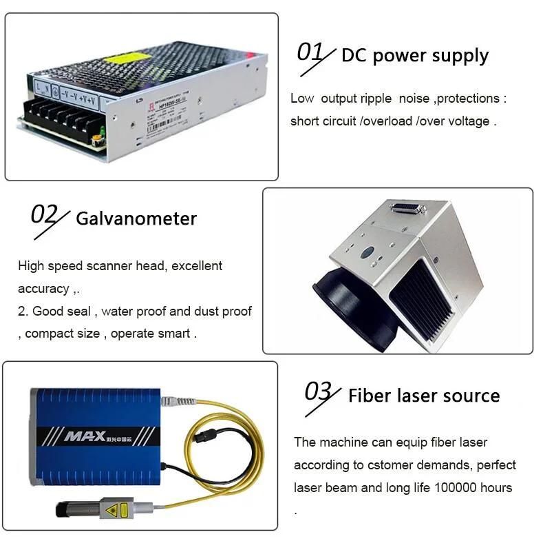 Split Smart Laser Marking Machine 30W for Printed Circuit Board