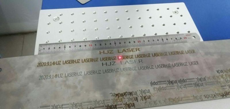 Portable 20W 30W 50W Raycus Optical Fiber Laser Marking Engraving Machine Metal Engraving Laser