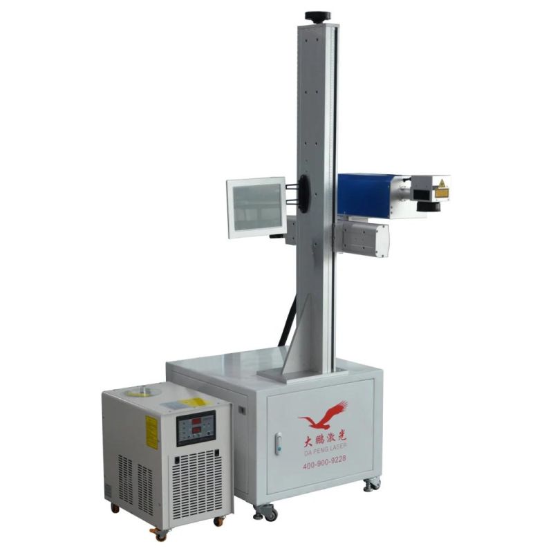 Automatic Position Online Printing Coding Flying Type 3W 5W 10W UV Laser Marking Machine for Logo Series Number Code Date PP PE Metal Plastic Glass