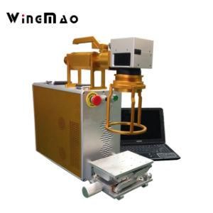 Handheld Plastic Metal Fiber Laser Marking Machine for Date and Logo