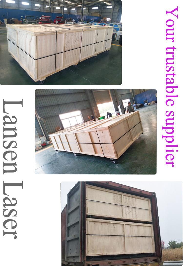 Feeding Automaticly CO2 Laser Cutter for Cloth Roller 100W