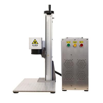 20W 30W 50W Fiber Laser Marking Machine for Metal /Fiber Laser Marking for Business Card Printing Logo