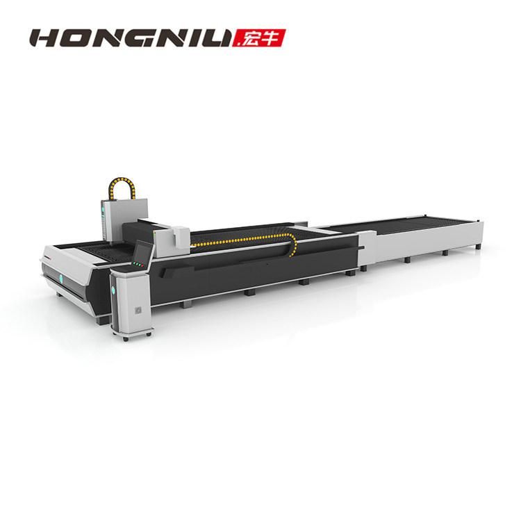 Double Working Tables Fiber Laser Cutting Machine