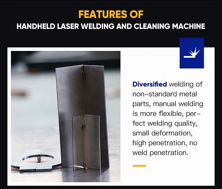 1000W Handheld Laser Cleaner Welder for Metal Welding Metal Rust Paint Cleaning