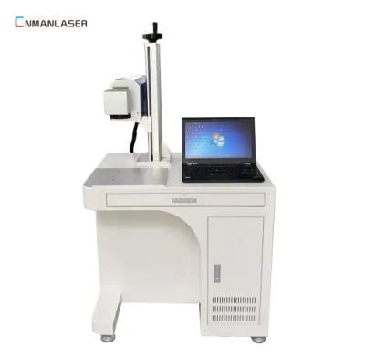 Automatic Logo CO2 Laser Marking Machine for Leather Wooden