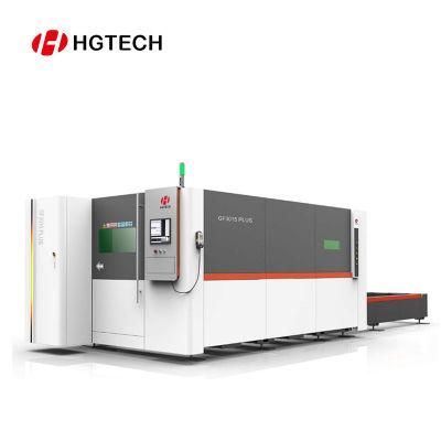 Hgtech 1kw 1.5kw 2kw 3kw 4kw, Raycus Laser Source Laser Metal Tubes Cutting, Fiber Laser Cutting Machine