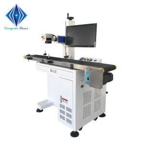 Including Conveyor Belt 20 W Automatic Fiber Laser Marking Machine