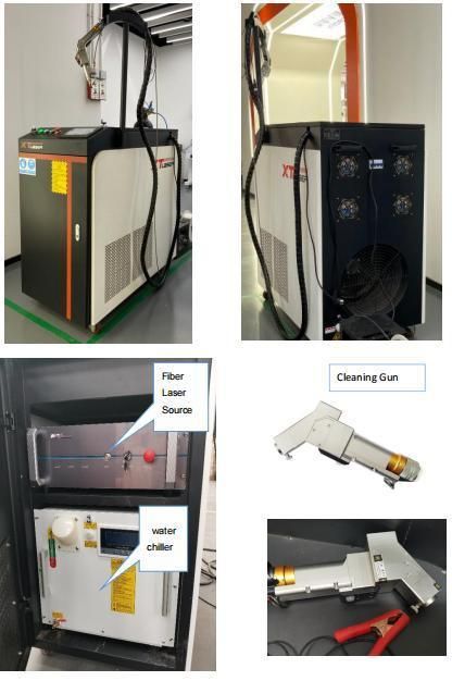 Metal Rust Removal Laser Cleaner Cleaning Machine Max Raycus 1500watt