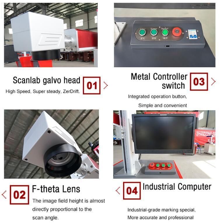 CNC Desktop Laser Marking Machine Price with Ezcad Software