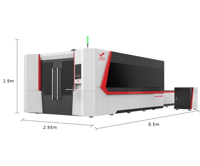 Factory Directly Supply Fiber Laser 2000 Watt Cutting Engraving Machine for Sale