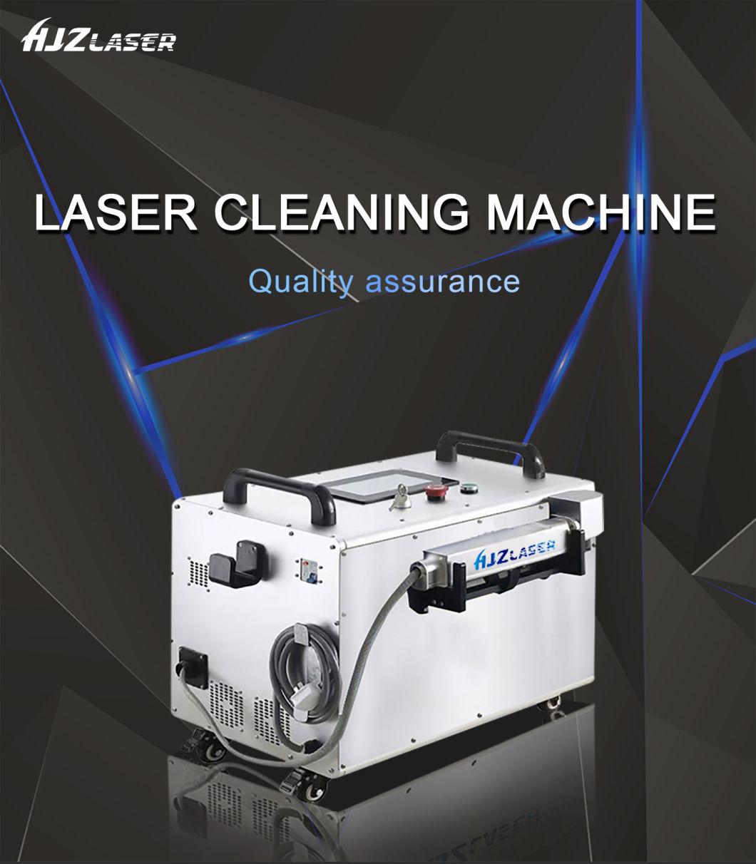 High Speed Portable Fiber Laser Cleaner Metal Rust Oil Removal cleaning Machine