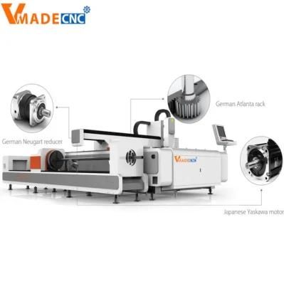 1000W - 6000W Automatic CNC Metal Sheet Tube Fiber Laser Cutting Machine for Cutting Pipe