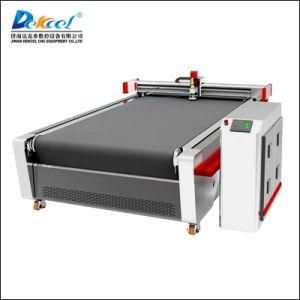 Multilayer Carbon Fiber Fabric and Composite Fiberglass Oscillating Blade Knife Cutting Machine