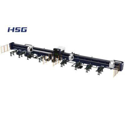 Industrial Laser Pipe Cutting Machine for Heavy Duty Thick Tubes Steel Copper Aluminum