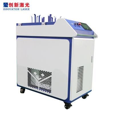 Continuous Wave Chuangxin Wooden Box 5g Communication Fiber Laser Welding Machine