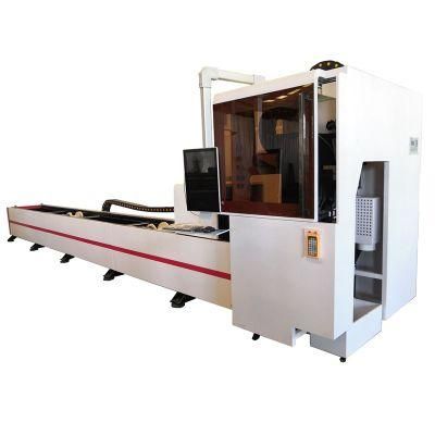 Ca-F6030 Sqaure Round Pipe Fiber Laser Cutting Machine for Metal Steel Cutting