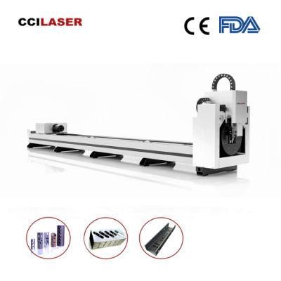 CNC Metal Steel Pipe 500W 1000W Fiber Laser Cutting Machine Price for Tube Cutter