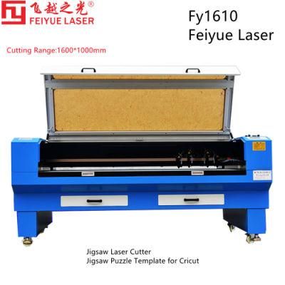 Fy1610 Feiyue Laser Puzzle Cutter Machine Price Jigsaw Cutting Jigsaw Laser Cutter Jigsaw Puzzle Template for Cricut
