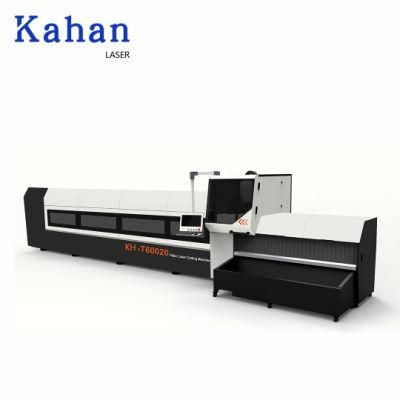 Metal Brass Iron Stainless Steel Square Round Tube Pipe Fiber Laser Cutting Machine for Sale