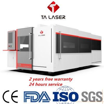 Long-Life Fiber Laser Cutting Machine with Ipg Power Cutting Carbon Steel and Stainless Steel with 750W