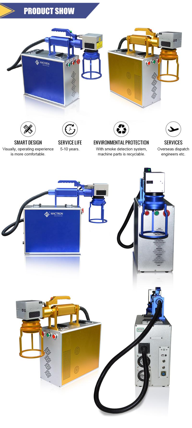 20W/30W Portable Hand-Held Mini Laser Marking Machine for Metal