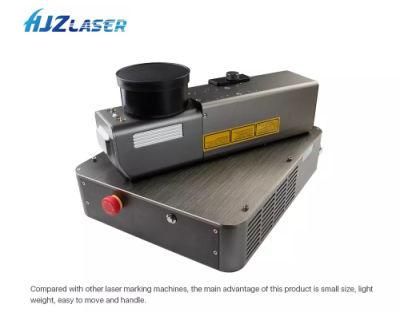 Portable Logo Printer Mini Fiber Laser Marking Machine Metal Eartag Steel Jewelry Writing