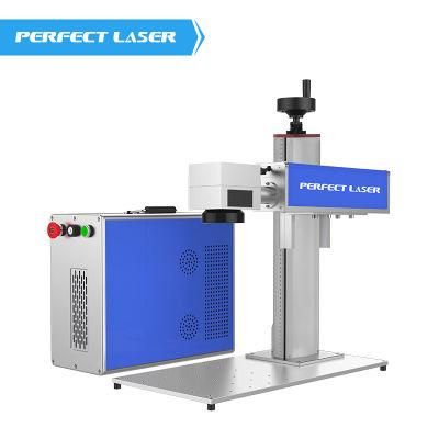 20W 30W 50W Portable Mini Fiber Laser Marking Machine for Ear Tag Plastic