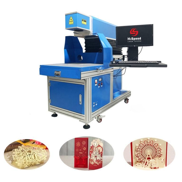 High Engrave Speed Maintenance-Free Glass CO2 Laser Cutting Machine with Galvo Scanning System
