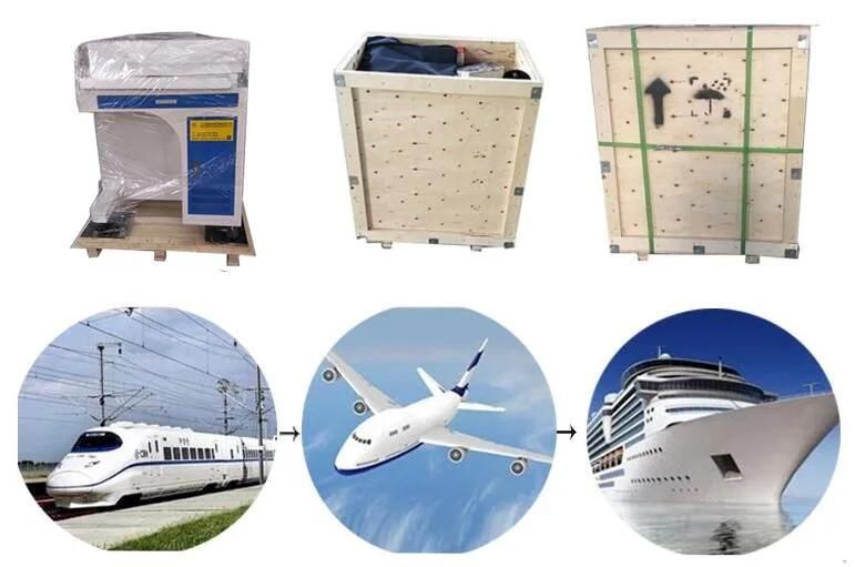 Desktop 30W Optical Fiber Laser Marking Machine for Gold Silver