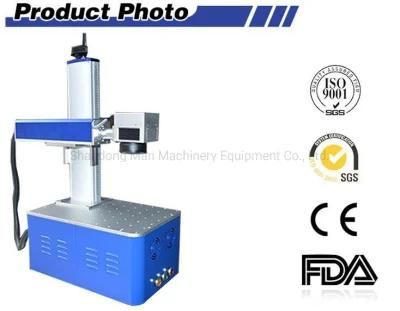 CNC Portable Fiber Laser Marker/ Engraving Machine for Ring Bird Ring Ear Tag