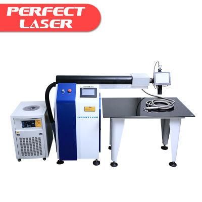 300W Dual Path Advertising 3D Channel Letter Signs Fiber Laser Welding Machines
